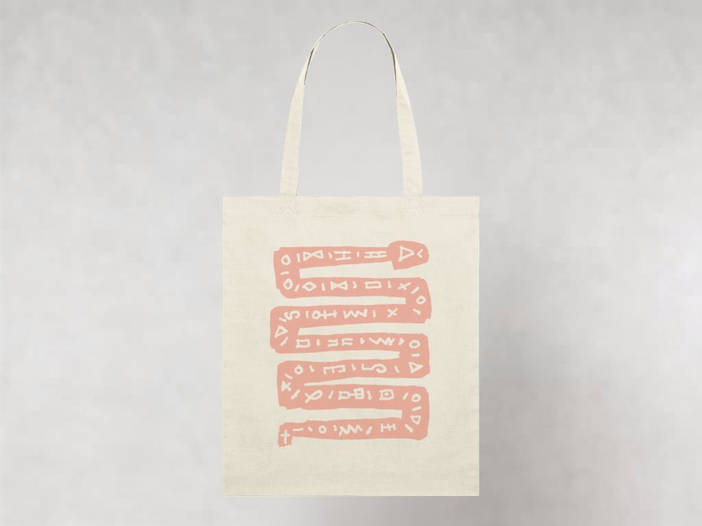 Light Tote Bag Coral